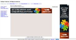 Desktop Screenshot of callejero-valencia.es